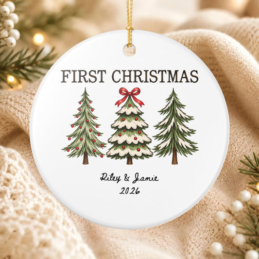 Heritage Single-Sided Ceramic Ornament