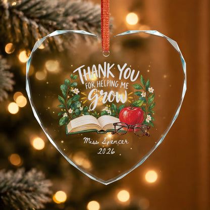 Signature Crystal Christmas Ornament