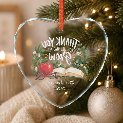 Signature Crystal Christmas Ornament