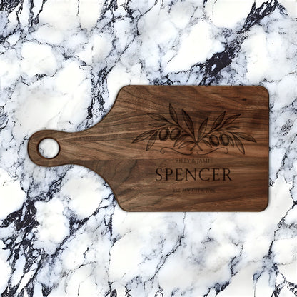 Atelier Engraved Personalized Wooden Cutting Board