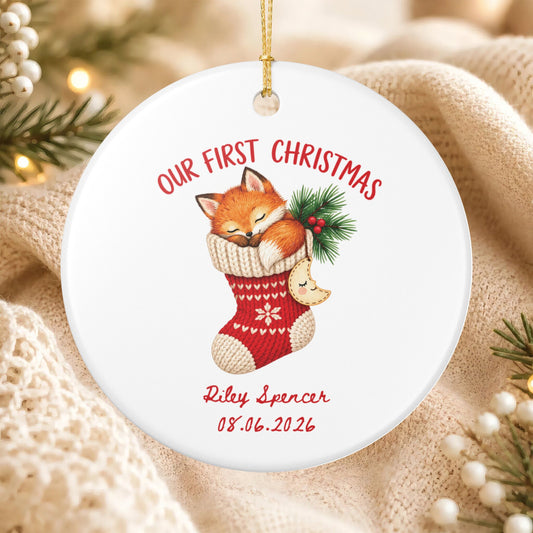 Heritage Single-Sided Ceramic Ornament
