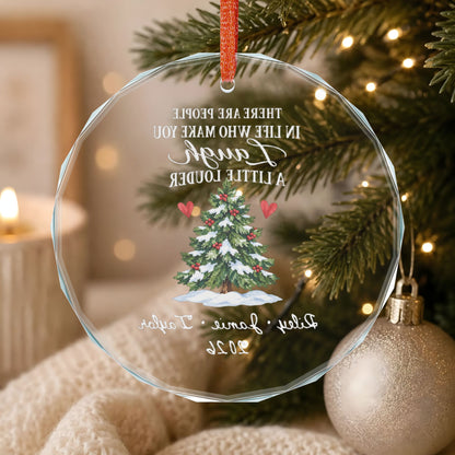 Signature Crystal Christmas Ornament