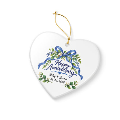 Heritage Single-Sided Ceramic Ornament