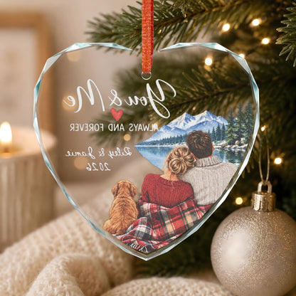 Signature Crystal Christmas Ornament