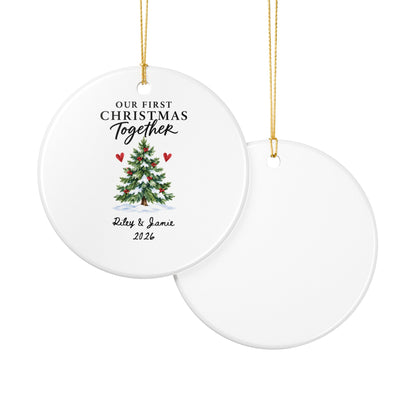 Heritage Single-Sided Ceramic Ornament