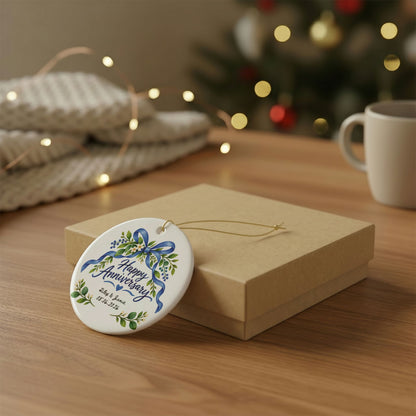 Heritage Single-Sided Ceramic Ornament