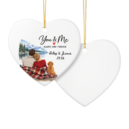 Heritage Single-Sided Ceramic Ornament