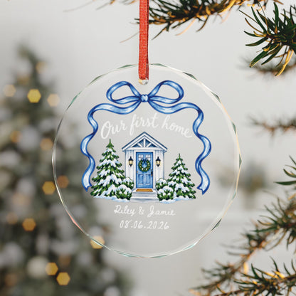 Signature Crystal Christmas Ornament