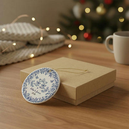 Heritage Single-Sided Ceramic Ornament