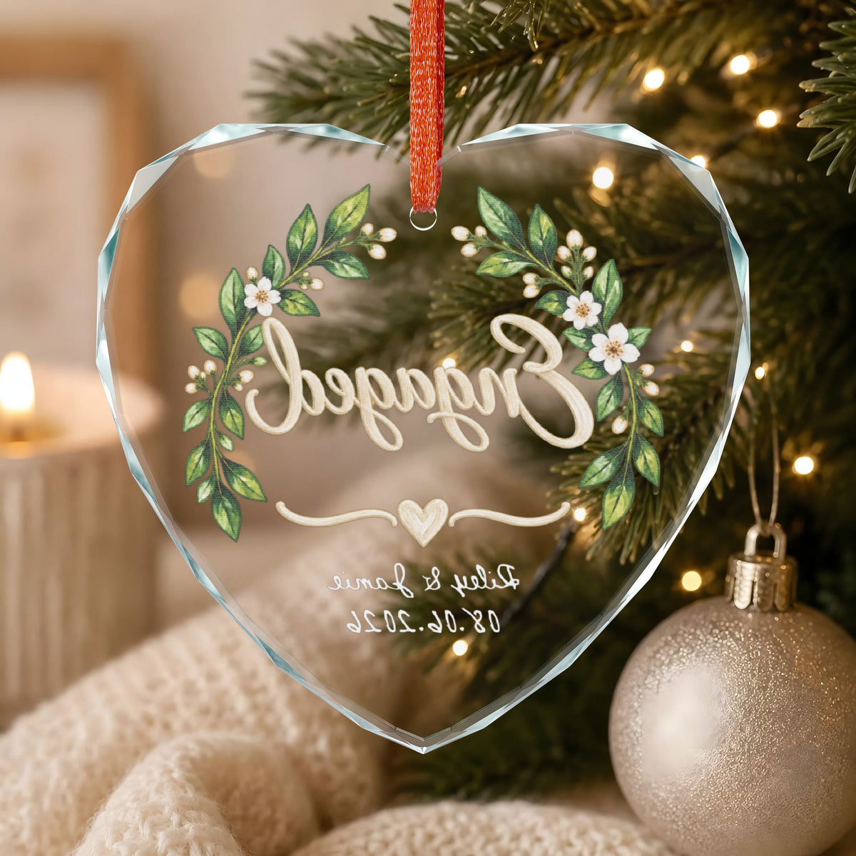 Signature Crystal Christmas Ornament
