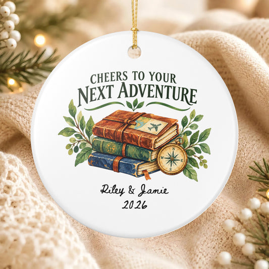 Heritage Single-Sided Ceramic Ornament