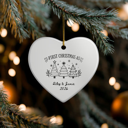 Heritage Single-Sided Ceramic Ornament