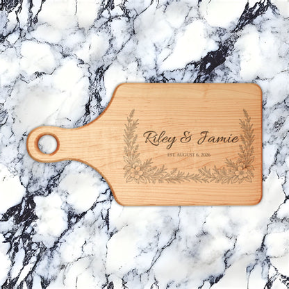 Atelier Engraved Personalized Wooden Cutting Board