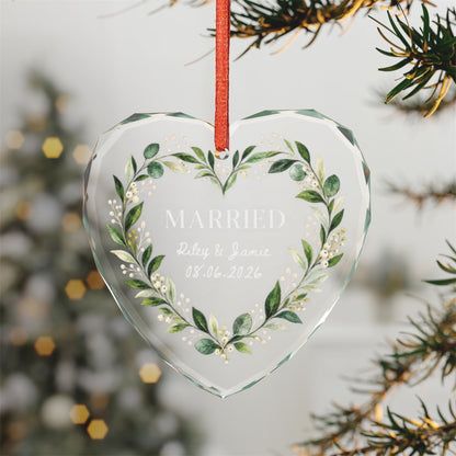Signature Crystal Christmas Ornament