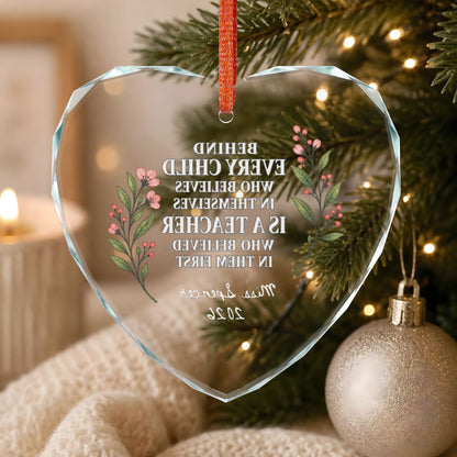 Signature Crystal Christmas Ornament