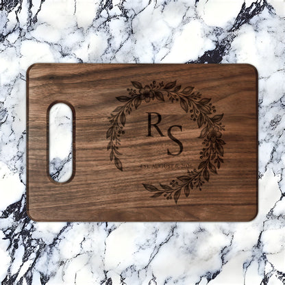 Atelier Engraved Personalized Wooden Cutting Board