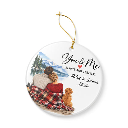 Heritage Single-Sided Ceramic Ornament