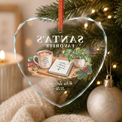 Signature Crystal Christmas Ornament