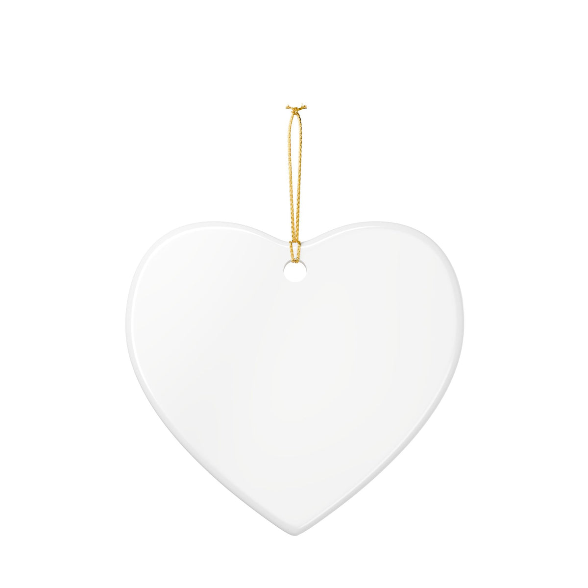 Heritage Single-Sided Ceramic Ornament