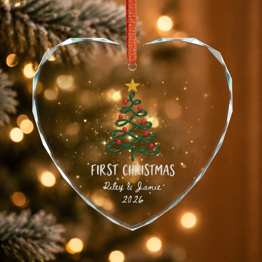 Signature Crystal Christmas Ornament
