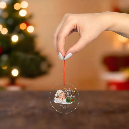 Signature Crystal Christmas Ornament