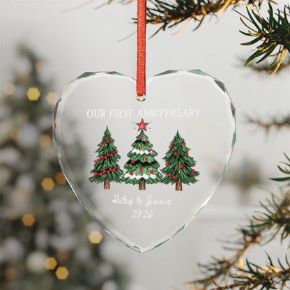 Signature Crystal Christmas Ornament