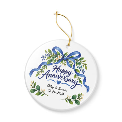 Heritage Single-Sided Ceramic Ornament