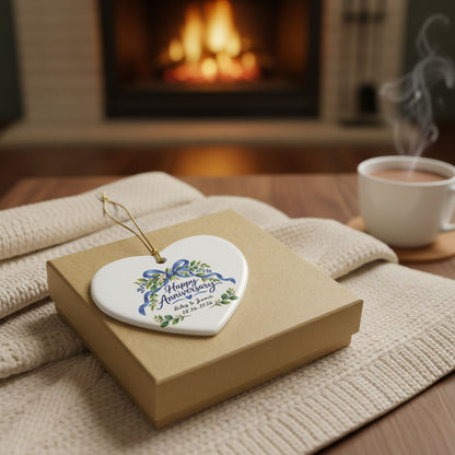 Heritage Single-Sided Ceramic Ornament
