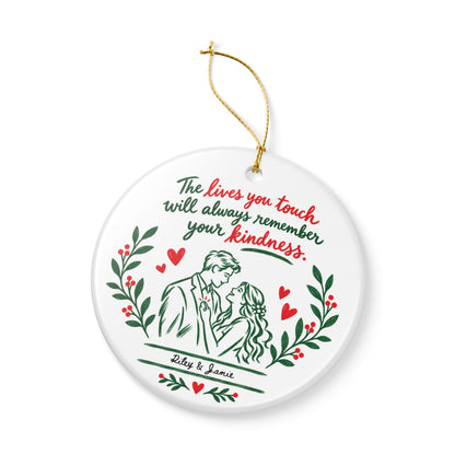 Heritage Single-Sided Ceramic Ornament