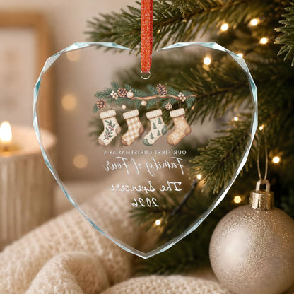 Signature Crystal Christmas Ornament
