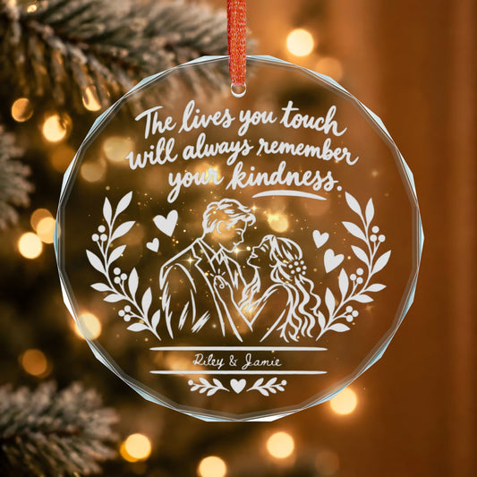 Signature Crystal Christmas Ornament