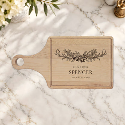 Atelier Engraved Personalized Wooden Cutting Board