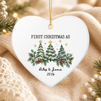 Heritage Single-Sided Ceramic Ornament