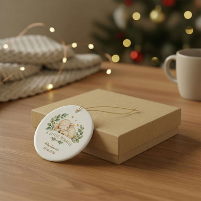 Heritage Single-Sided Ceramic Ornament