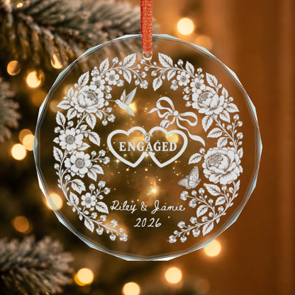 Signature Crystal Christmas Ornament
