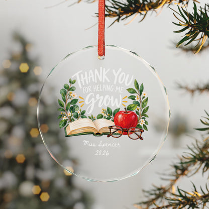 Signature Crystal Christmas Ornament
