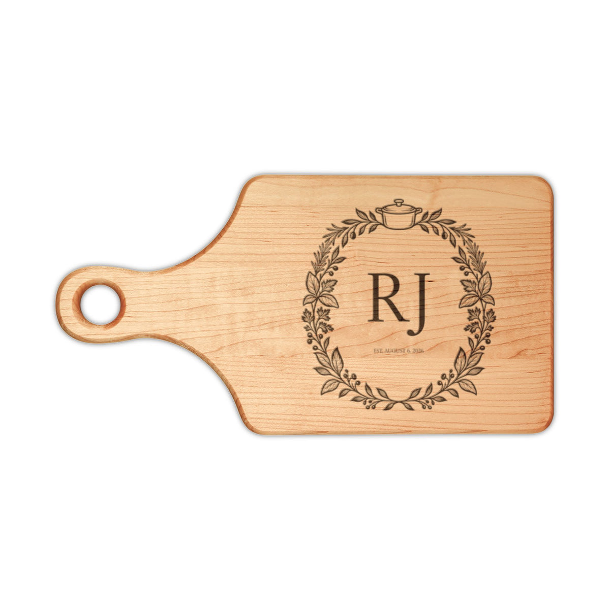 Atelier Engraved Personalized Wooden Cutting Board