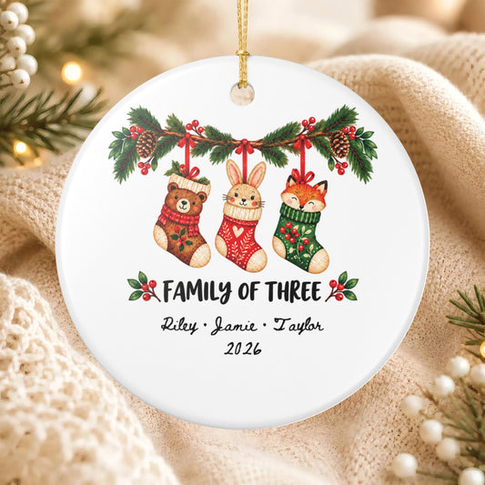 Heritage Single-Sided Ceramic Ornament