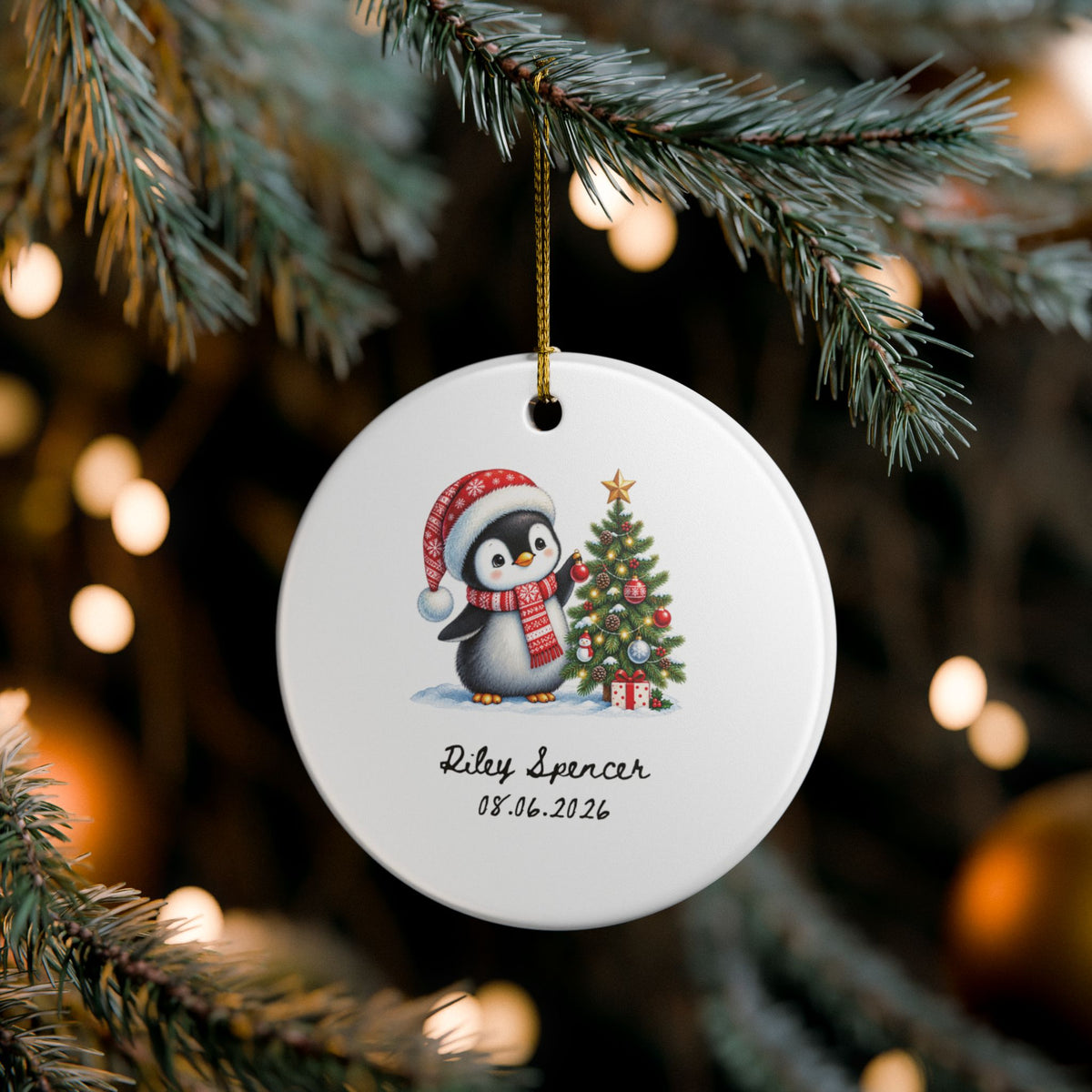 Copy of Heritage Single-Sided Ceramic Ornament