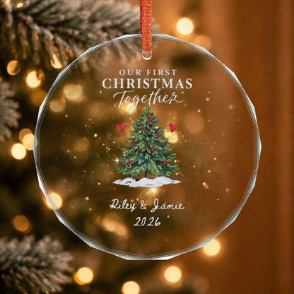 Signature Crystal Christmas Ornament