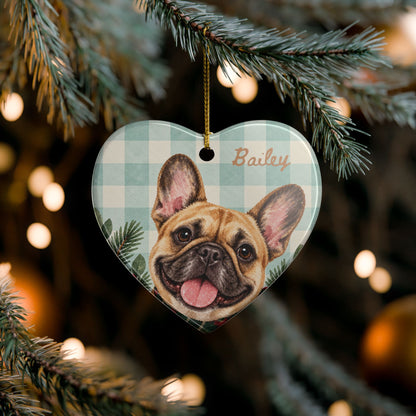 Copy of Personalized Pet Christmas Ceramic Ornament Dog & Cat Keepsake
