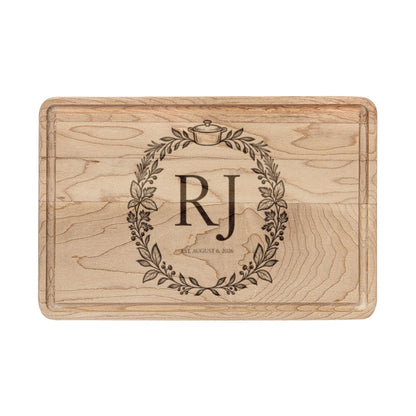 Atelier Engraved Personalized Wooden Cutting Board