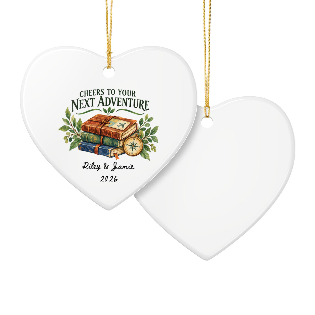 Heritage Single-Sided Ceramic Ornament