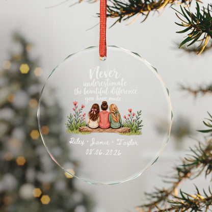 Signature Crystal Christmas Ornament