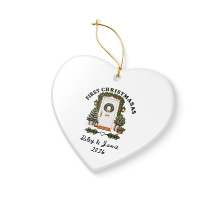 Heritage Single-Sided Ceramic Ornament