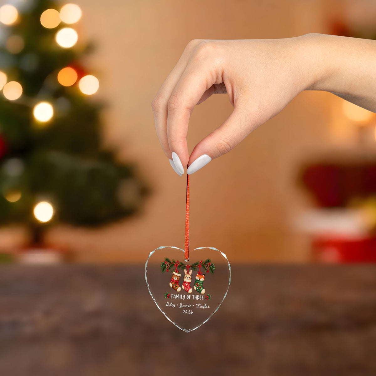 Signature Crystal Christmas Ornament
