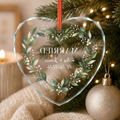 Signature Crystal Christmas Ornament