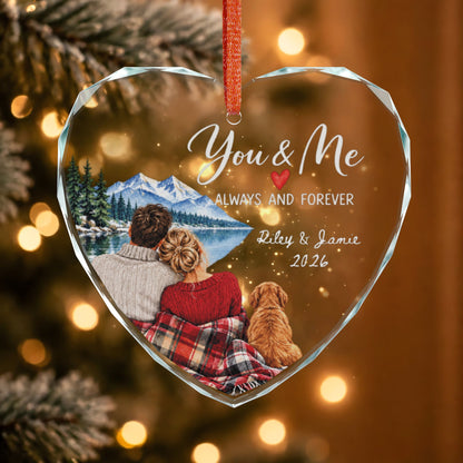 Signature Crystal Christmas Ornament