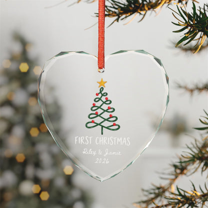 Signature Crystal Christmas Ornament