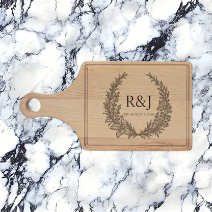 Atelier Engraved Personalized Wooden Cutting Board